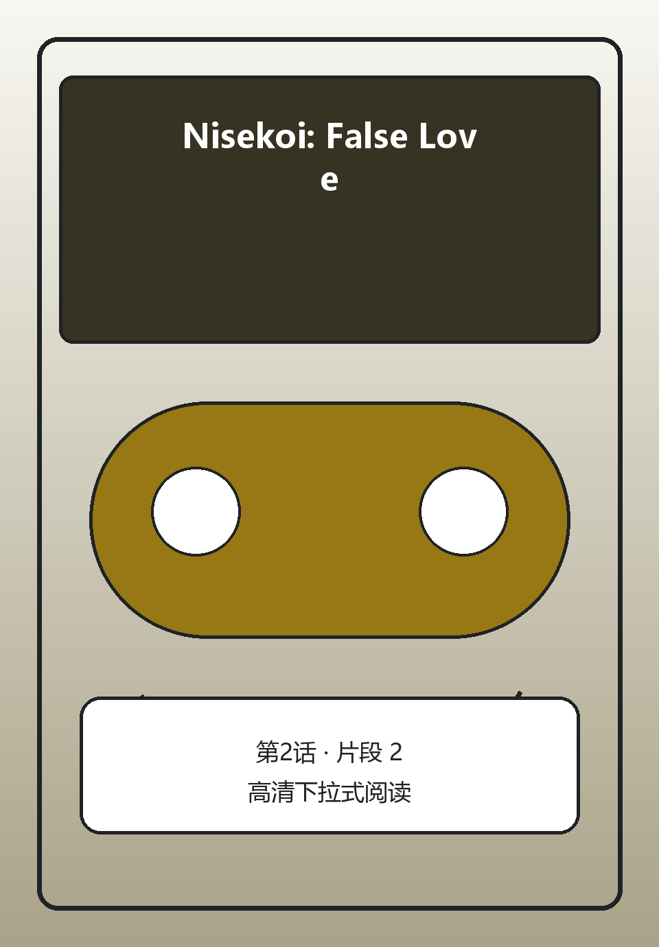 Nisekoi: False Love第2话第2页